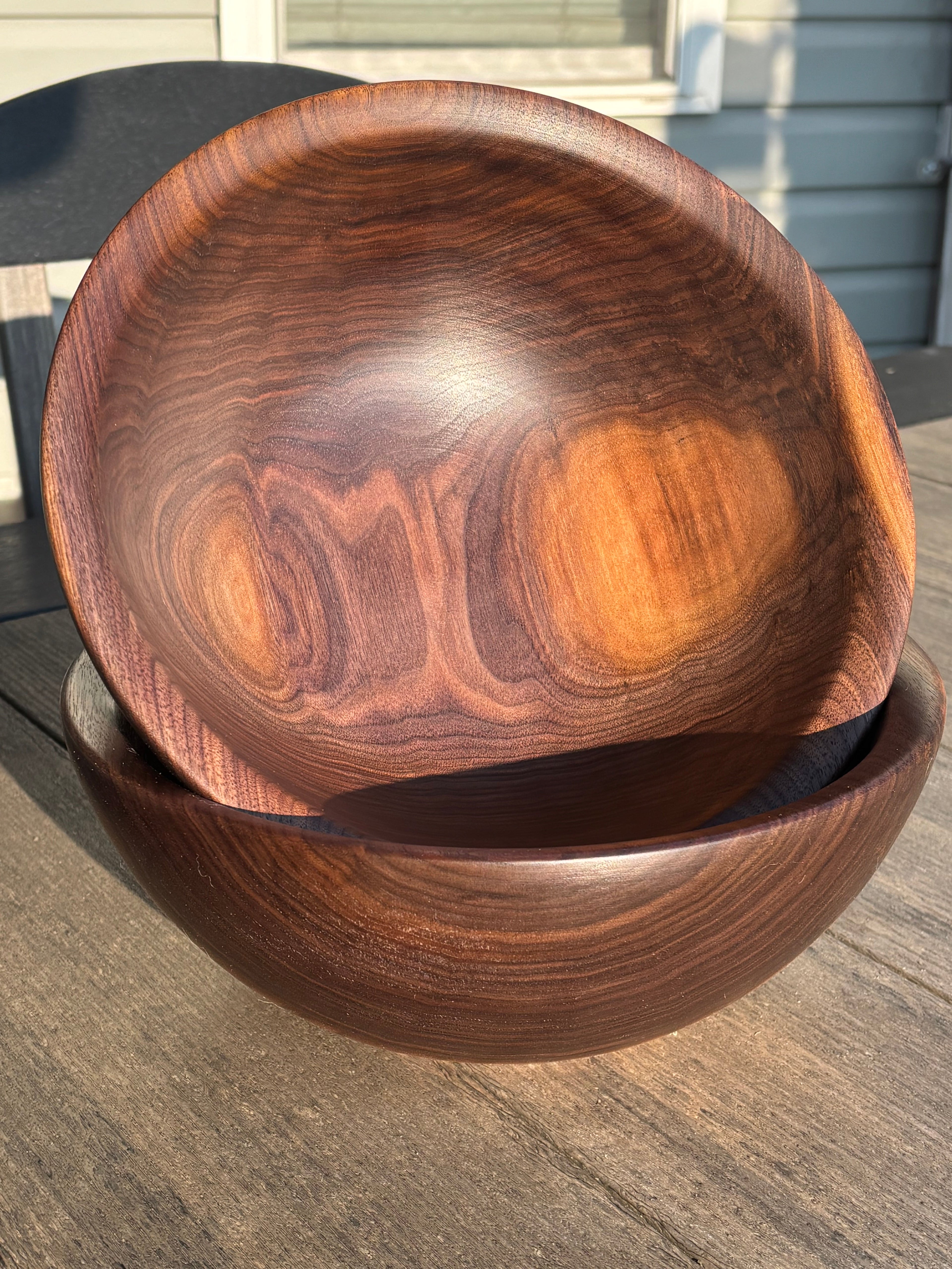 Walnut bowl