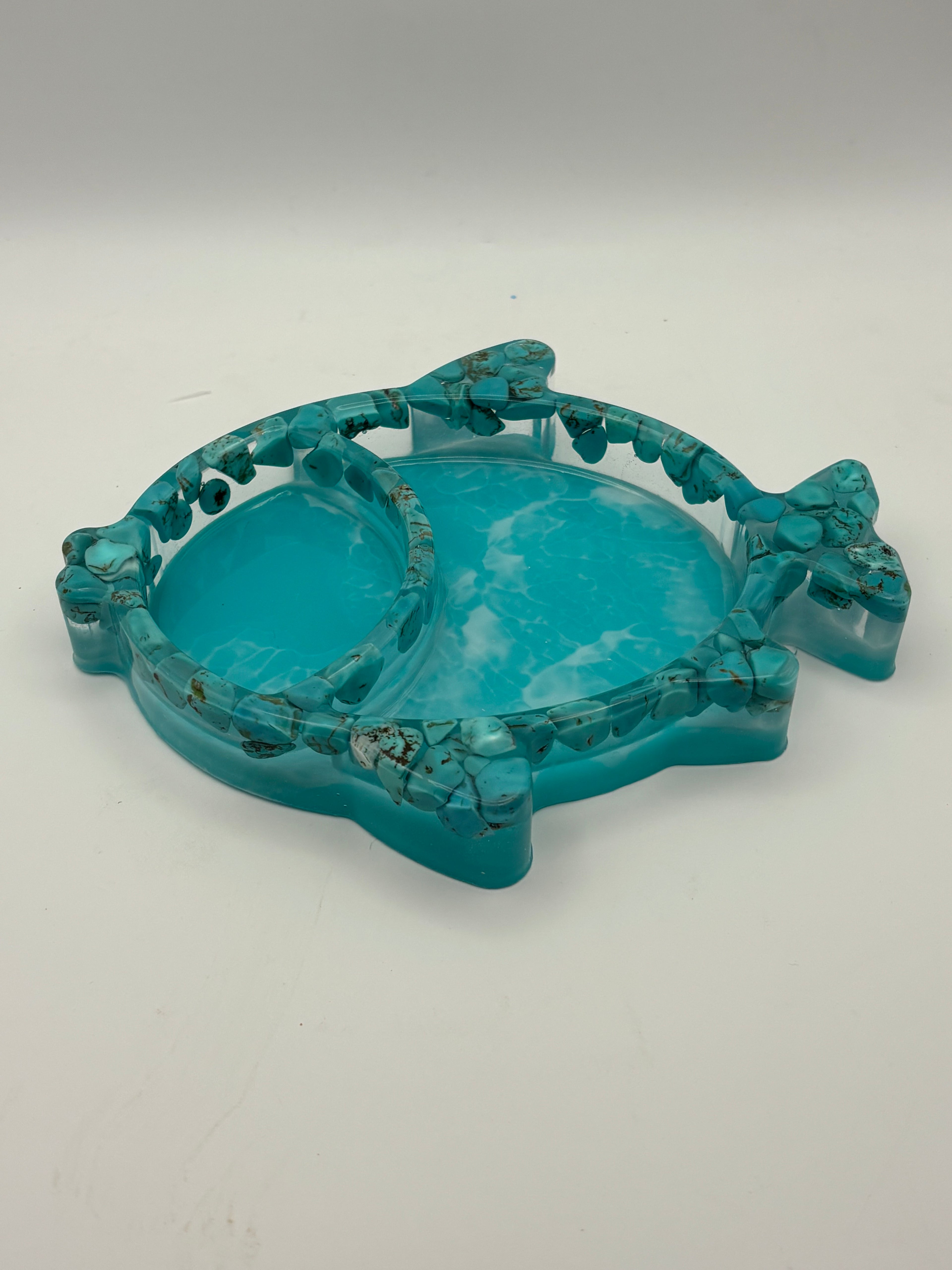 Resin fish tray