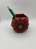 Sunflower brush/pen holder