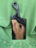 Walnut with black resin board
